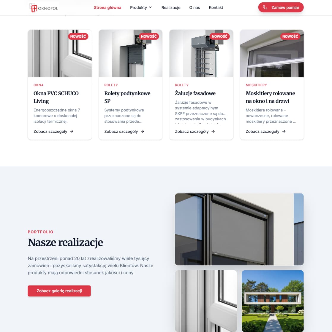 OKNOPOL Rzeszów – panel admina